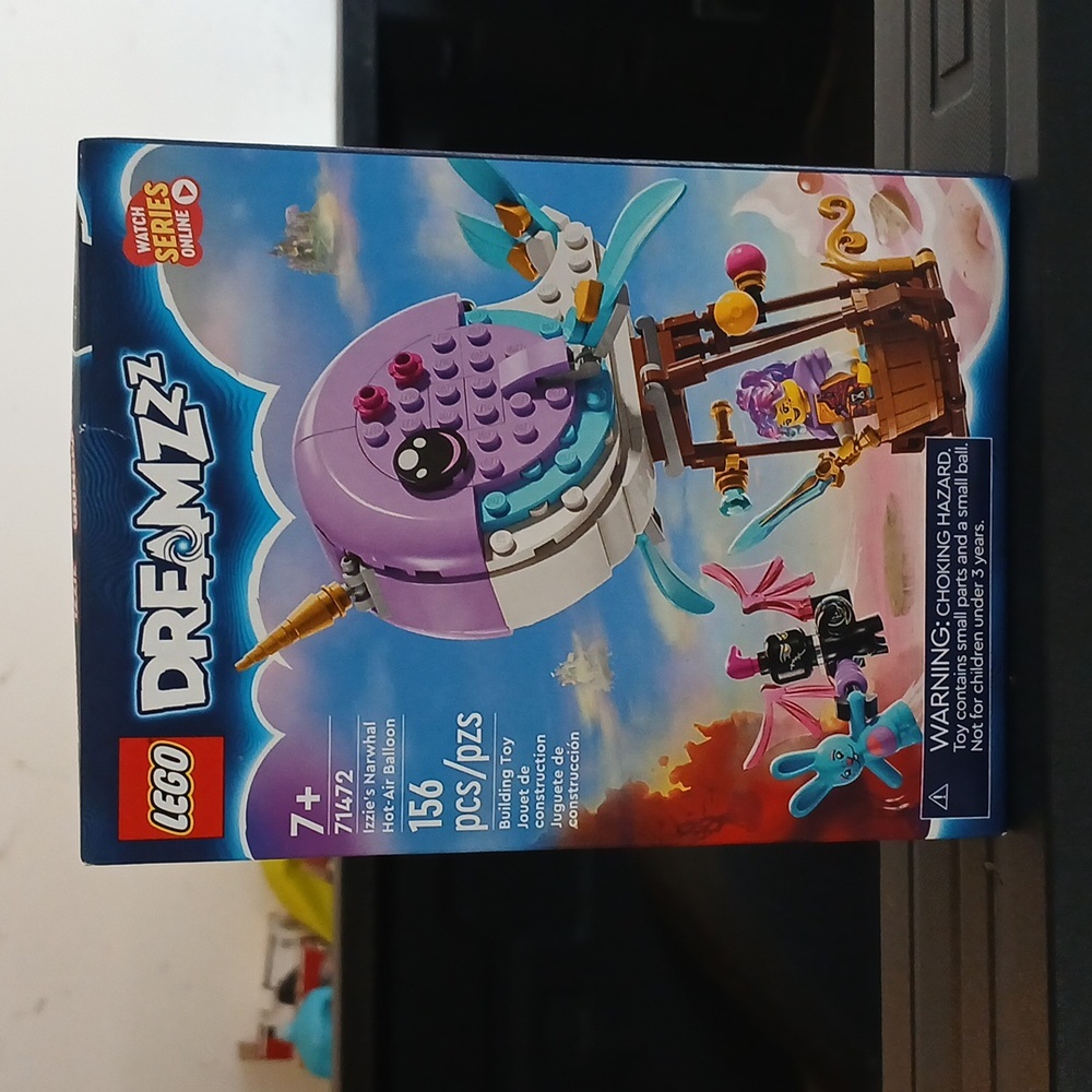 LEGO DREAMZzz Izzie's Narwhal Hot-Air Balloon Set #71472  SEALED NEW